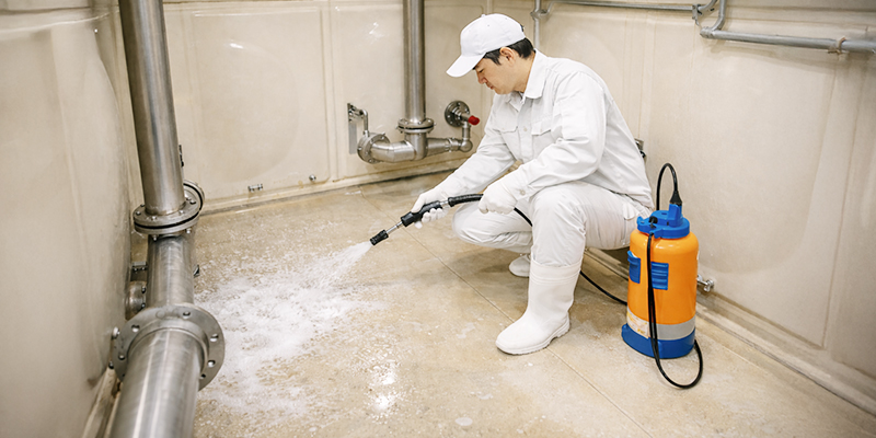 飲料水貯水槽清掃