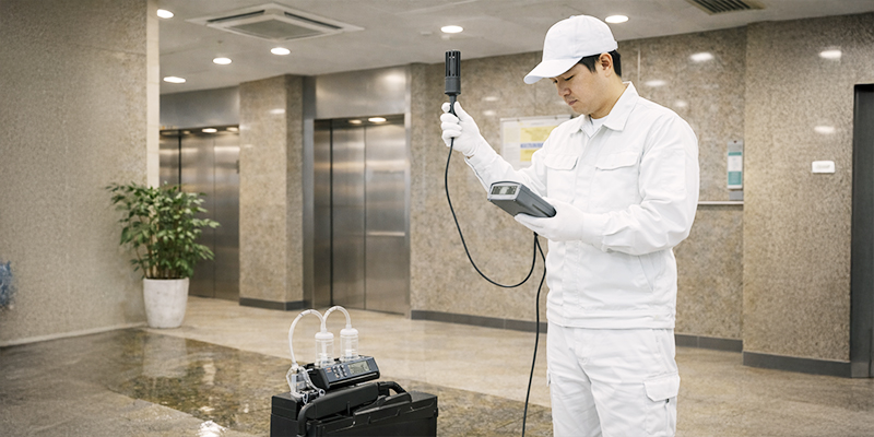 空調設備運転管空気環境測定業務